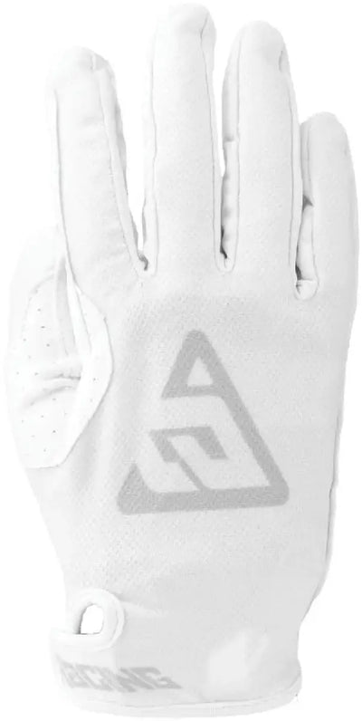 White golf glove from Answer 25 Ascent Gloves White/Grey for comfortable grip