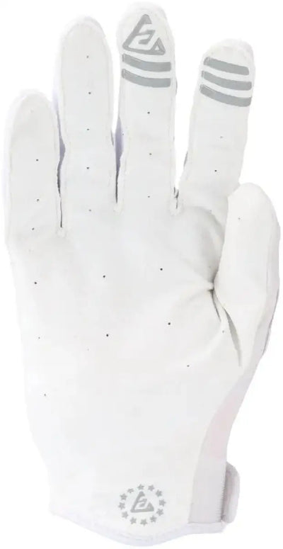 White batting glove from Answer 25 Ascent Gloves White/Grey collection