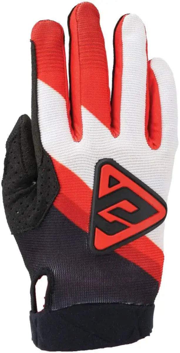 Red white and black Peak Flo Gloves Youth XL from Answer 25 Peak Flo collection