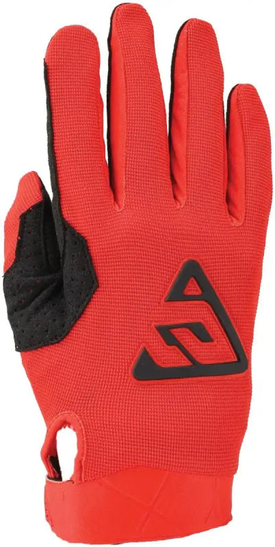 Red and black cycling glove from Answer 25 Peak Gloves Black Red collection for optimal grip