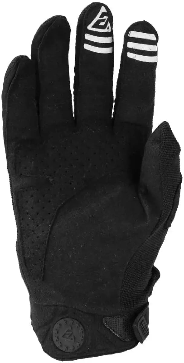 Black White Answer 25 Peak Gloves Black/White 2XL for active wear