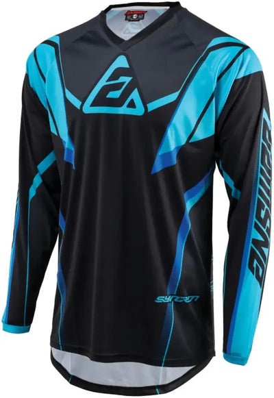Black and blue Syncron Envenom Jersey, a cool Syncron Envenom jersey for sporty vibes