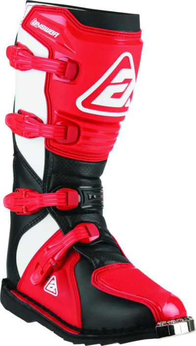 Answer AR1 Boot Black/Red - Size 8 providing excellent foot protection with a stylish design, perfect for RV, automotive, powersports, off-road adventures, marine activities, exterior and interior use, truck and RV parts, and accessories. Apparel,Apparel | Riding Gear,AVADA - Best Sellers,Must Haves