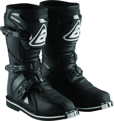 Black motocross boots Answer AR1 AR1 Boot for youth in the Answer AR1 Boot collection