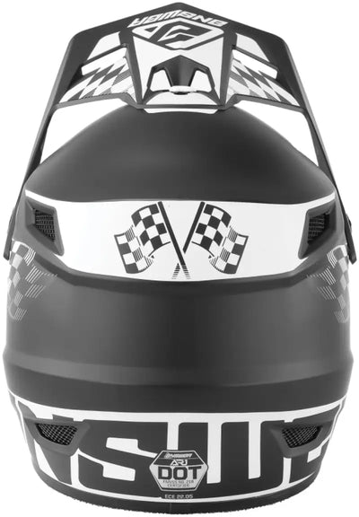 Answer AR1 Sweep Helmet Black/White Youth - Small - Answer