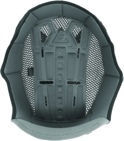 Gray helmet interior with Answer AR5 Liner Black for AR5 liner helmets, 2XL size