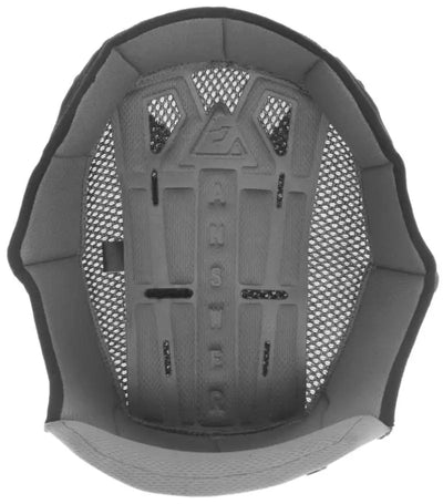 Answer AR5 Liner Black inside helmet showing mesh lining for comfy fit