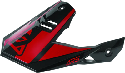 Answer AR5 Rally Visor - Red/Black - 447102 - Safety