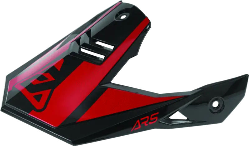Answer AR5 Rally Visor - Red/Black - 447102 - Safety