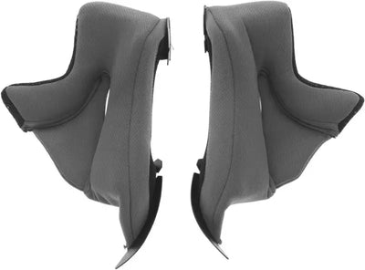 Gray helmet cheek pads for Answer AR7 AR7 cheek pads large size 447136