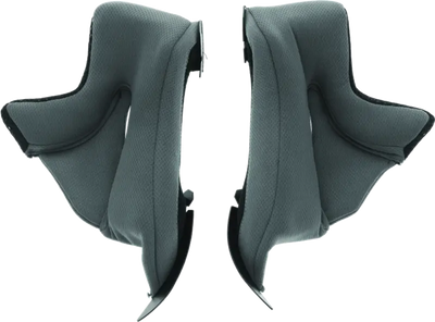 Gray helmet cheek pads for Answer AR7 helmet, medium size, like new