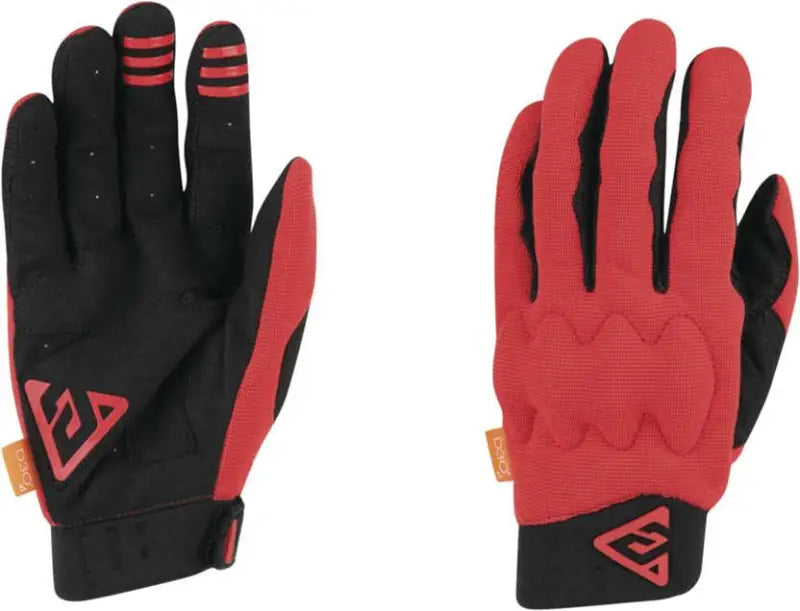 Answer Paragon Gloves Red Black - Large cycling gloves for comfort and style