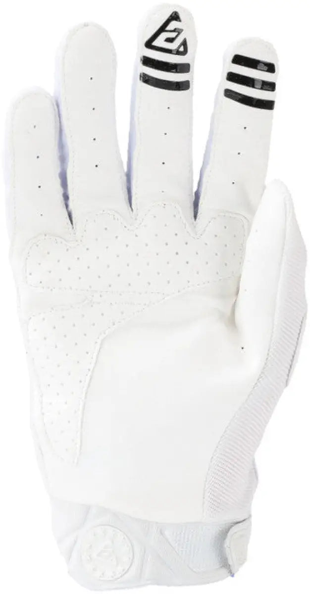 White batting glove from the Answer Peak Glove Youth series for peak glove performance