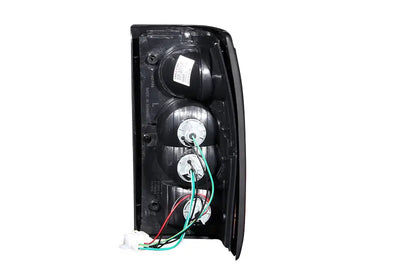 ANZO 1986-1993 Mazda B2000 Taillights Black - Truck & Automotive