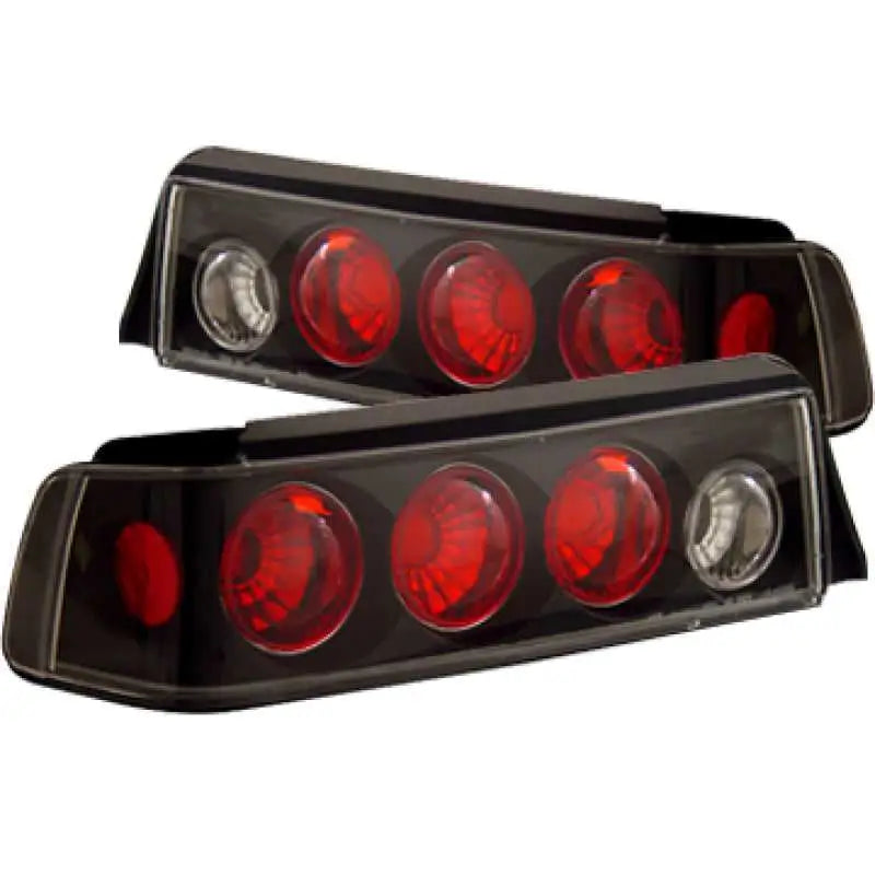 ANZO ANZO 1988-1991 Honda Civic Taillights Black