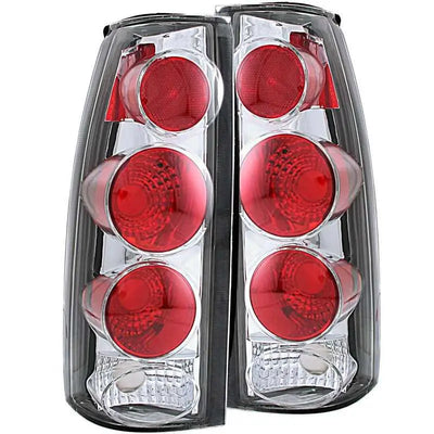 ANZO 1999-2000 Cadillac Escalade Taillights Chrome 3D Style 