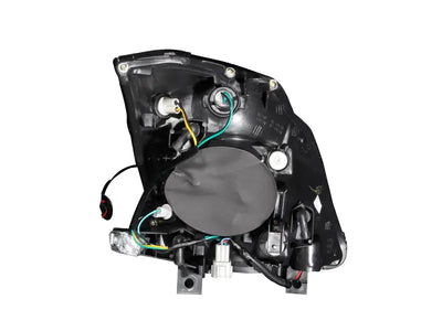 ANZO 2003-2005 Nissan 350Z Crystal Headlights Black - Truck & Automotive