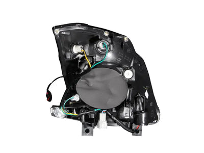 ANZO 2003-2005 Nissan 350Z Crystal Headlights Black - Truck & Automotive