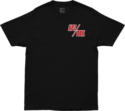 Ap7 Holeshot Tee Black Xl - DBK
