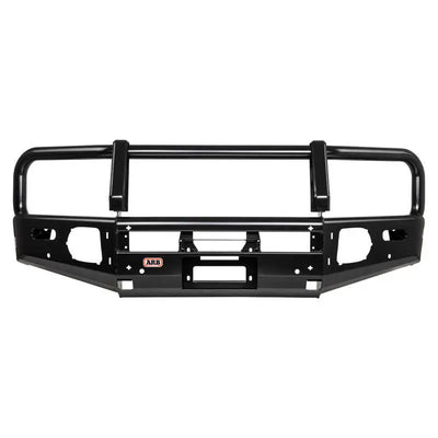Black steel bull bar for ARB Summit Combar ARB Fog Mkii Disco 4 14On Inc Sensor