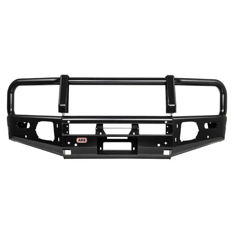 Black steel bull bar for ARB Summit Combar ARB Fog Mkii Disco 4 14On Inc Sensor