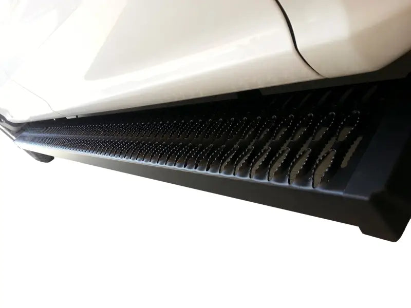Black running board with textured surface for arbv007b trailfx aggressive rb van