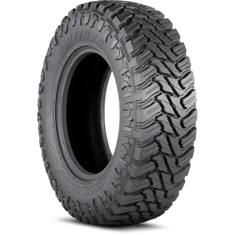 Atturo Trail Blade M/T Tire - 35x12.50R18LT 123Q: Aggressive tread tire for off-road enthusiasts, designed for exceptional traction and durability on mud, snow, and rocky terrains. Ideal for RVs, trucks, and powersports vehicles.
