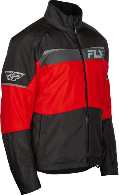 Aurora Jacket Red/Black 2x - FLY RACING