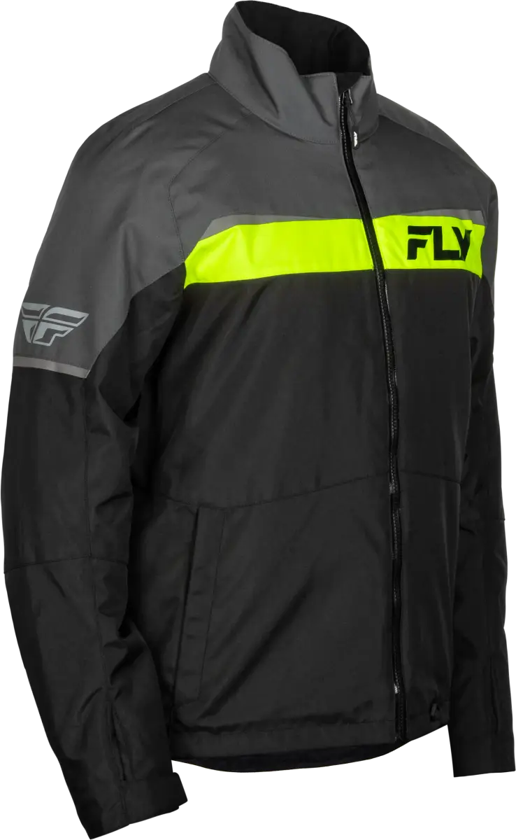 Aurora Jacket Grey/Black 3x - FLY RACING