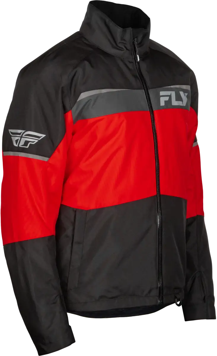 Aurora Jacket Red/Black Lg - FLY RACING