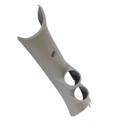 Autometer 10-12 Dodge Ram 52mm Taupe Dual Pillar Pod - 17218