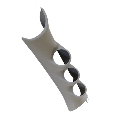 Autometer 10-12 Dodge Ram 52mm Taupe Triple Pillar Pod - 17219