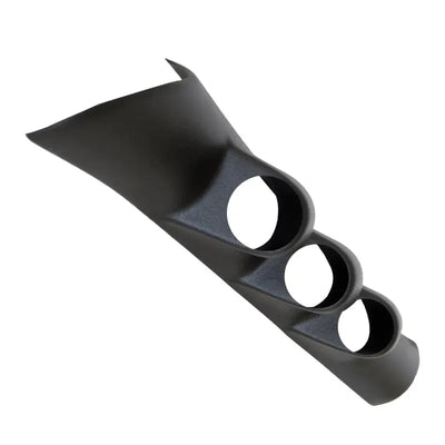 Black triple gauge pillar pod for Autometer Z-Gauge Kit on 98-02 RAM Diesel pickup