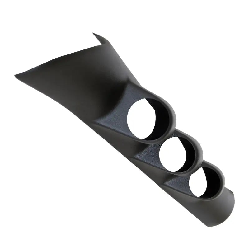 Black triple gauge pillar pod for Autometer Z-Gauge Kit on 98-02 RAM Diesel pickup