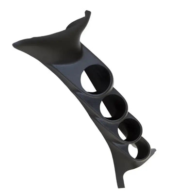 Autometer 99-07 Ford Super Duty Black 52mm Quad Pilillar Pod - Truck & Automotive