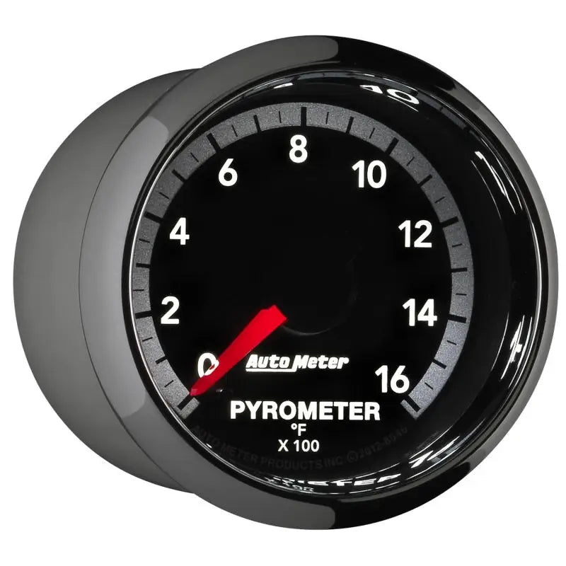 Autometer Gen4 Dodge Factory Match 52.4mm Full Sweep Electronic 0-1600 Deg F EGT/Pyrometer Gauge - Truck & Automotive