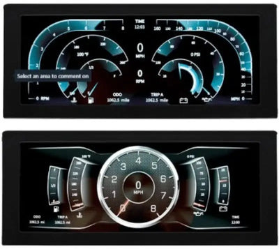 Autometer InVision Digital Instrument Display Color LCD Including Panel Mount - Universal - 7000