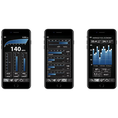 Autometer OBD-II Wireless Data Module Bluetooth DashLink for Apple IOS & Andriod Devices - 6036
