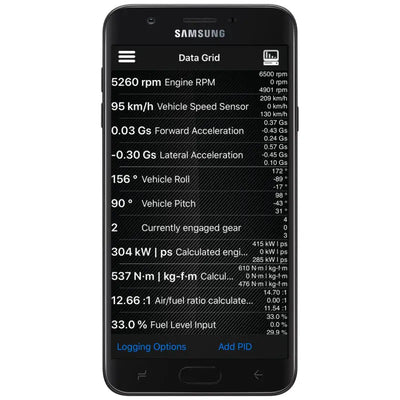 Autometer OBD-II Wireless Data Module Bluetooth DashLink for Apple IOS & Andriod Devices - 6036