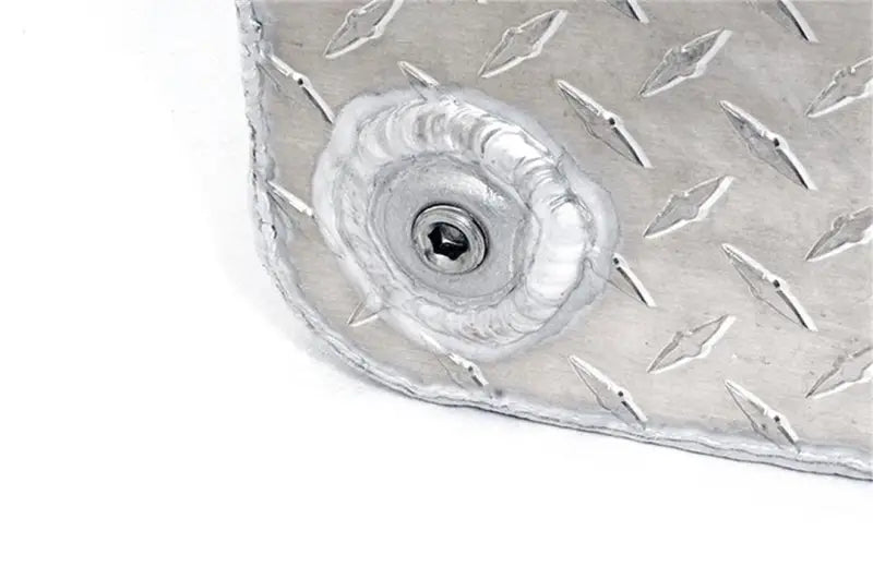 Auxiliary Fuel Tank DOT Approved For Direct Feed Into OEM Tank; Diesel; 80 Gallon Capacity; L-Shaped; 48 Inch Length X