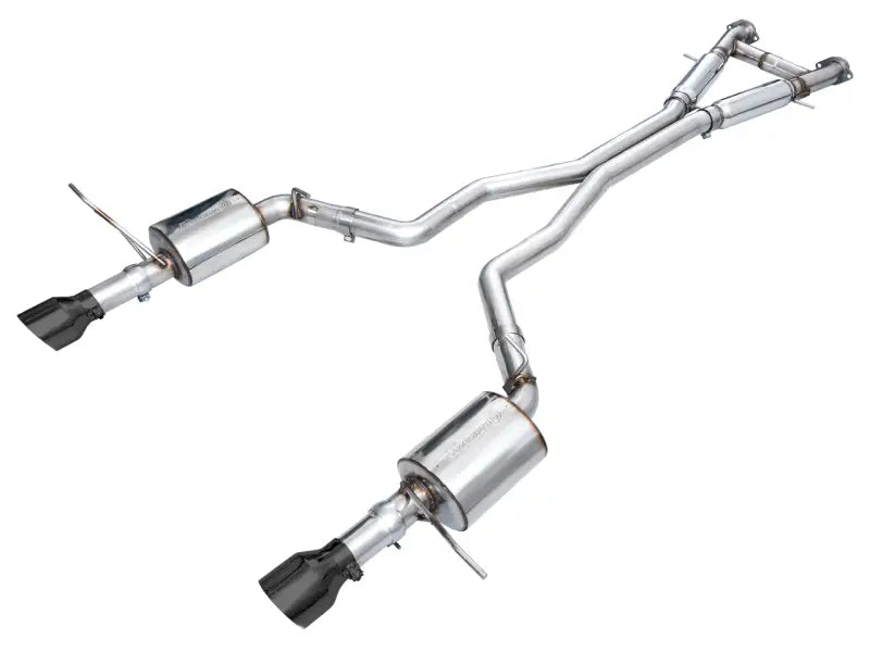 AWE Tuning 18-23 Dodge Durango SRT & Hellcat Touring Edition Exhaust - Diamond Black Tips - Truck Automotive