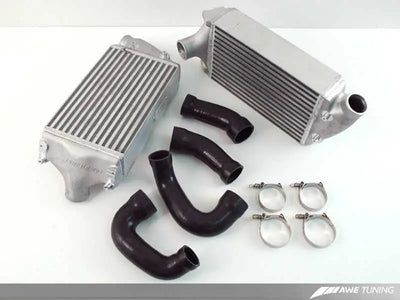AWE Tuning 997TT/GT2 Performance Intercoolers - Black Hoses 