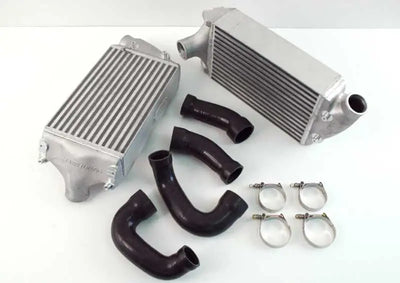 AWE Tuning 997TT/GT2 Performance Intercoolers - Black Hoses 