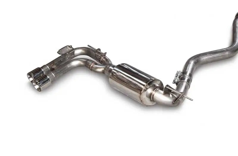 AWE Tuning BMW F3X N20/N26 328i/428i Touring Edition Exhaust Quad Outlet - 80mm Diamond Black Tips 