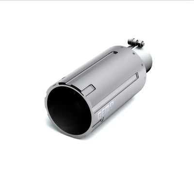 B00405 Maxway barrel cut 5 inch exhaust tip with brushed Cerakote finish