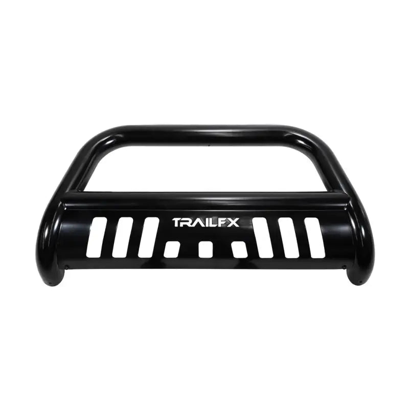 Black steel bull bar B0040B Trailfx for Chevy 2500/3500 trucks in 2020
