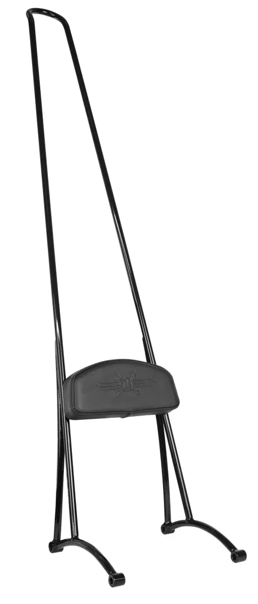 BURLY BRAND B13-1509B Stupid Tall Sissy Bar W/Bar Black Dyna 06 17