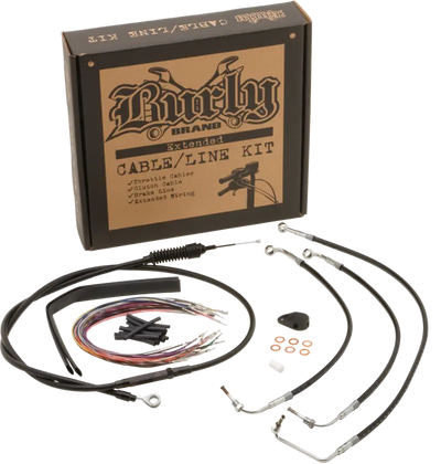 B30-1053 Burly Cntrl Kit 16’’ Ape StainleSS - Control Kits