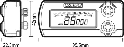 BA029000 X 1 Boost Gauge - X-1