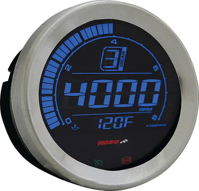 BA050901 Digital Gauge Cluster Silver Bezel 04 13 Flht And Fltr - Harley
